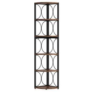 6 Tier Tall Corner Shelf