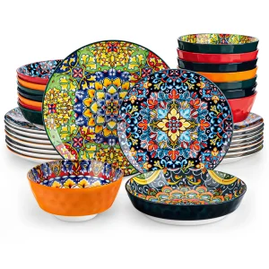 12/16/18/24 Piece Ceramic Dinnerware Set