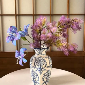 1 Pc Blue and White Porcelain Vase