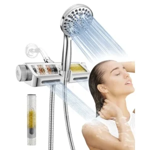 Dual 2-in-1 Spa System with Massage Shower